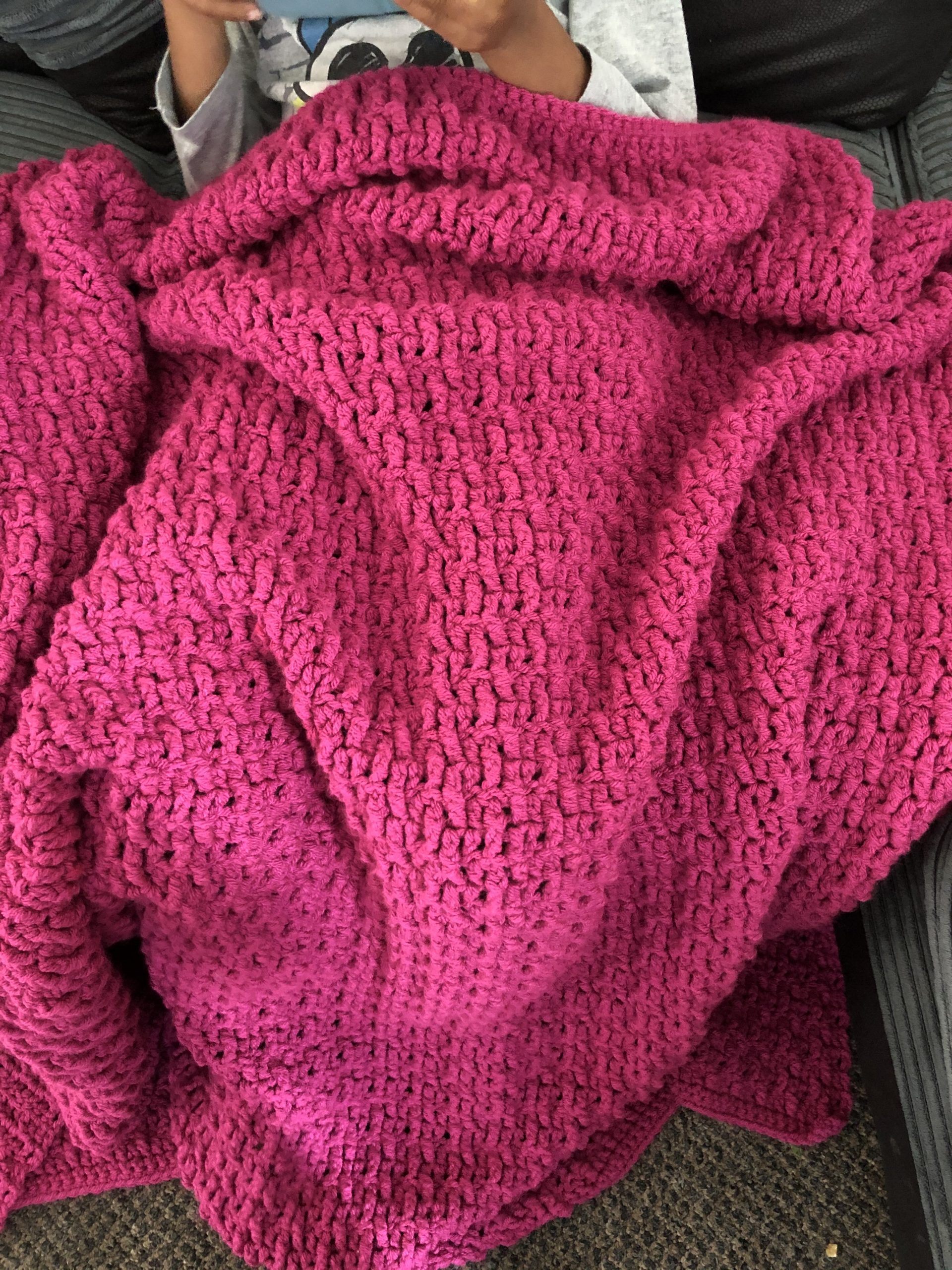 Marian Bay Throw Easy Chunky Blanket