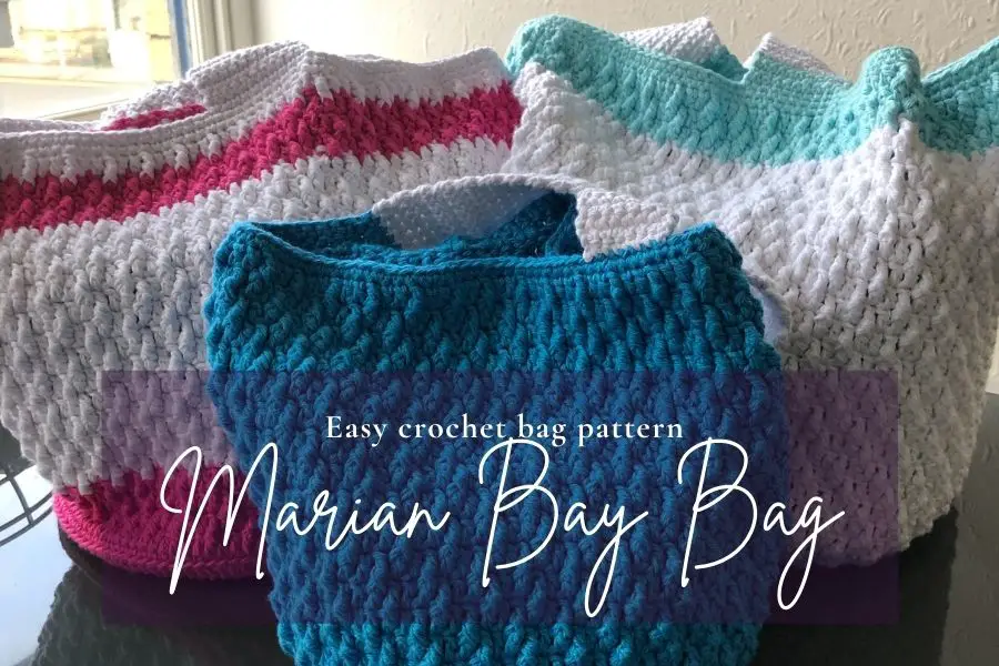 Easy women's crochet handbag pattern