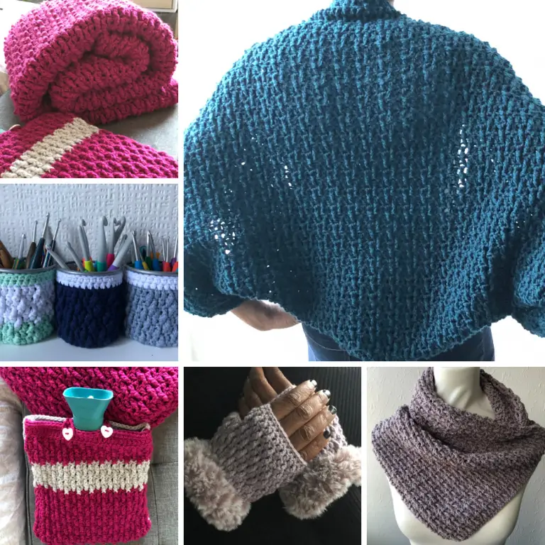 Easy crochet patterns – Marian Bay Collection