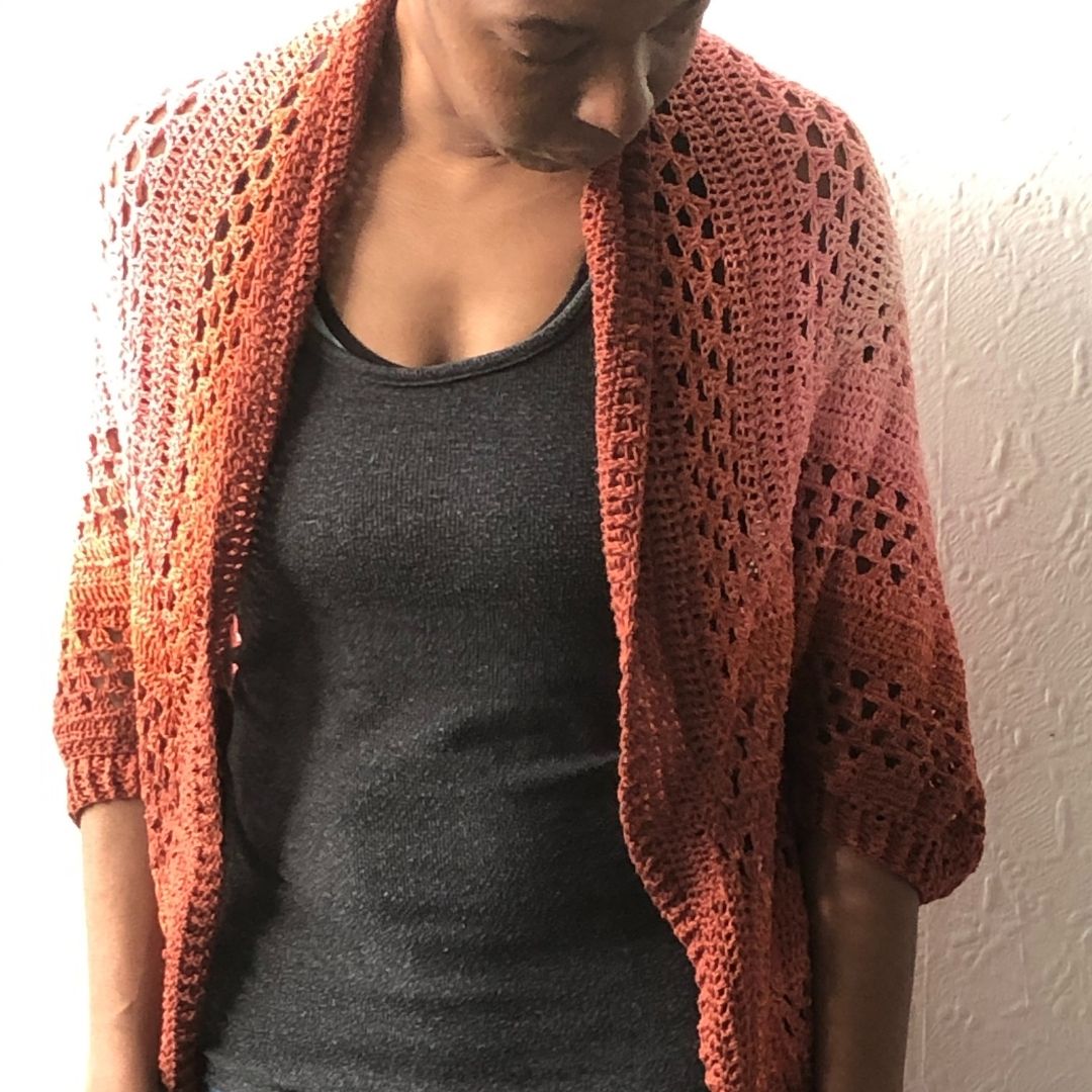 Easy Granny Cocoon Cardigan Pattern