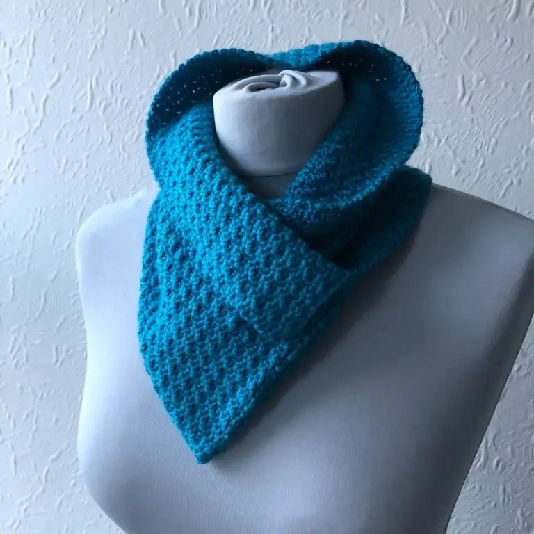 Easy Lemon Peel Cowl crochet pattern