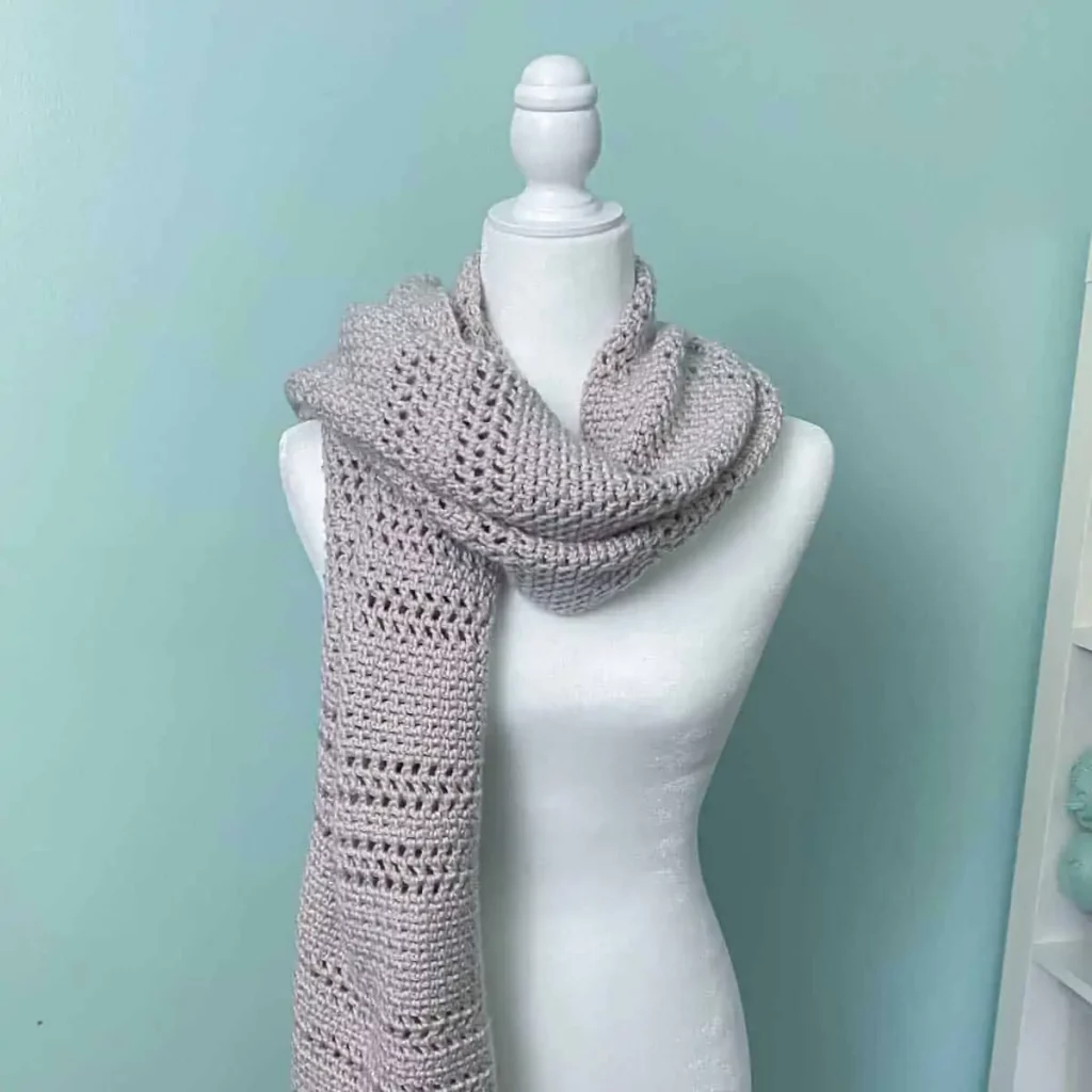 Cedar Arches FREE rectangular Shawl Crochet pattern