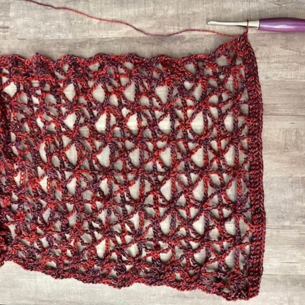 Free Lace Spring Shawl Crochet Pattern