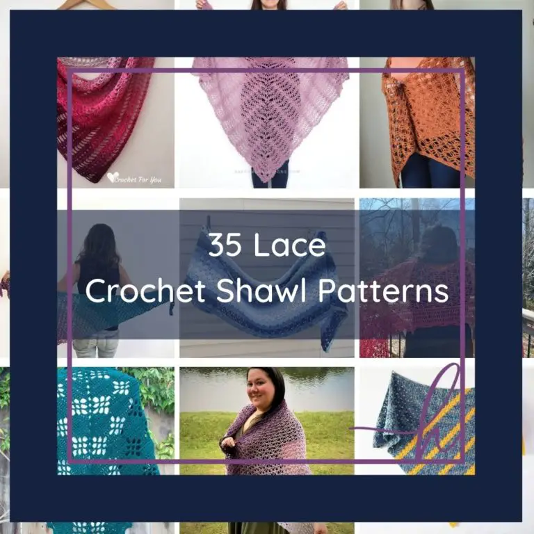 35 Lace Crochet Shawl Patterns