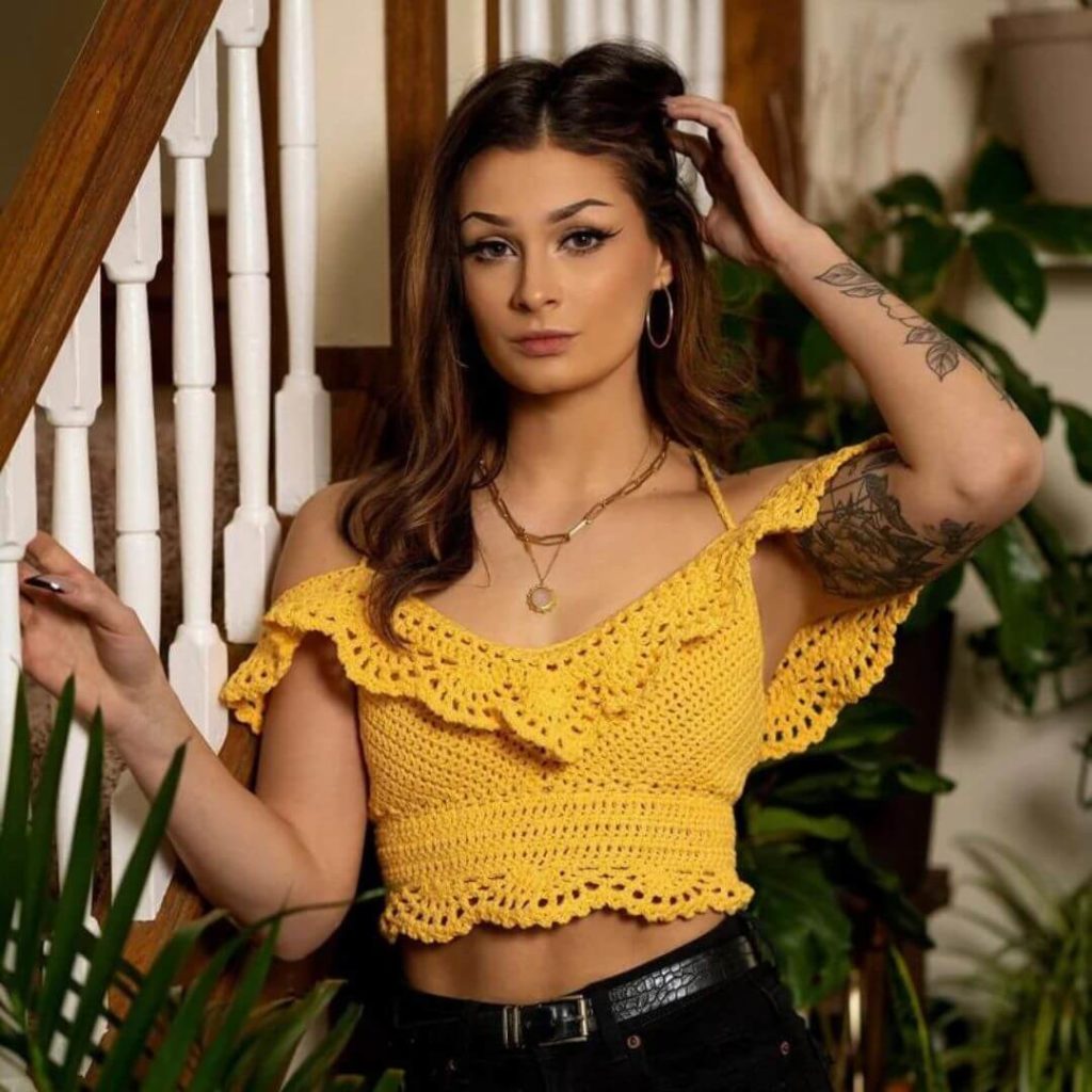 Aurora Crop Top Crochet Crop Top Pattern
