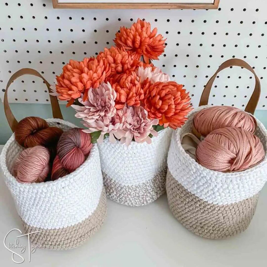 Hartfield Hanging Basket Crochet Pattern