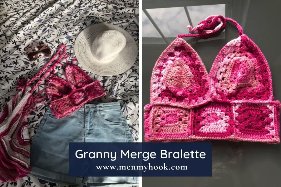 Beginner crochet bralette pattern