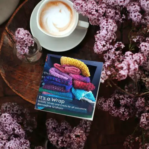 It's a wrap, self published shawl crochet pattern book kickstarter