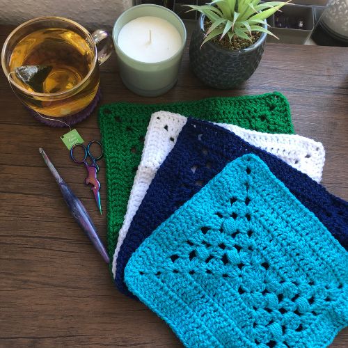 Easy free granny square pattern – Nain Squared