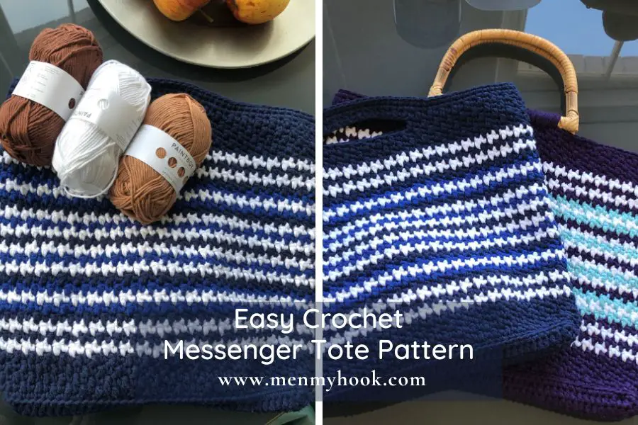 Houndstooth Messenger Crochet Pattern