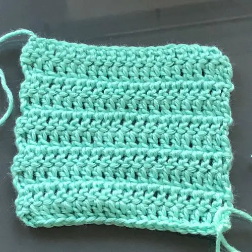 Furls Wander Yarn Review DC Swatch