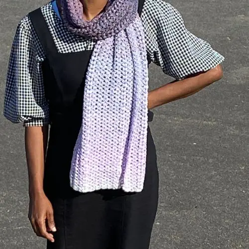 Ana Mae Sideways Wrap Crochet Pattern